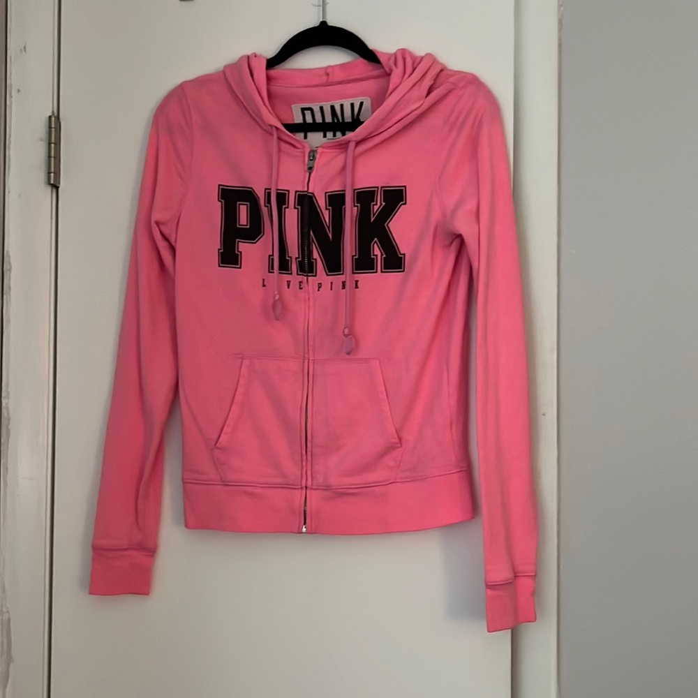 PINK Full-zip Hoodie